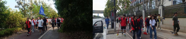 “聚校地青年力量，共建、共治、共享文明和諧家園 